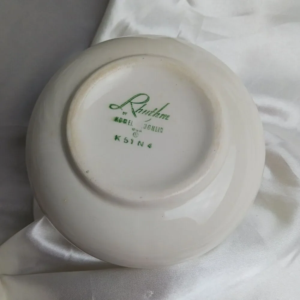 Homer Laughlin Rhythm American Provincial Sugar Bowl (No Lid)